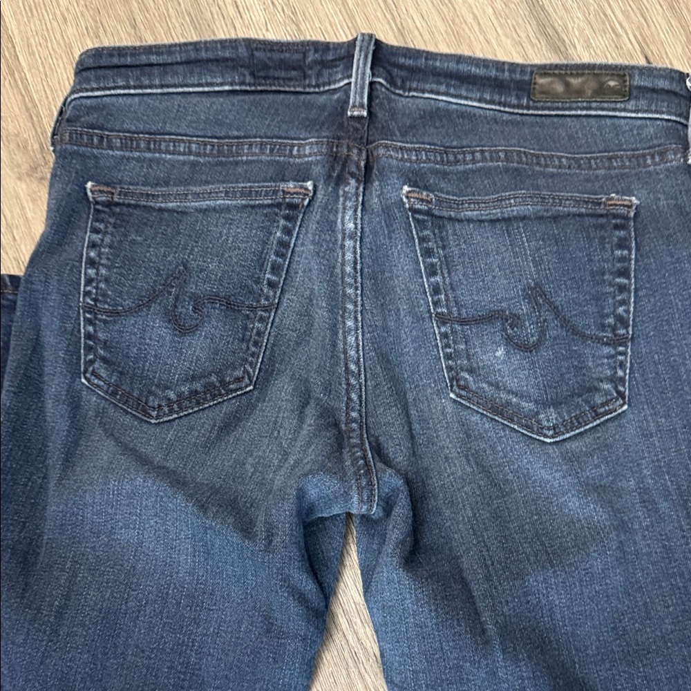 AG Adriano Goldschmied Dark Blue Skinny Jeans EUC - Picture 6 of 7